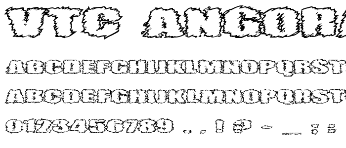 VTC AngoraChik font